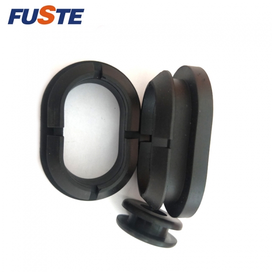Custom Made Square Round Silicone Blind Open Oval Rubber Grommets